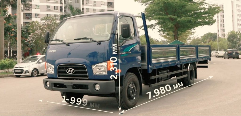 nội thất xe hyundai 110XL
