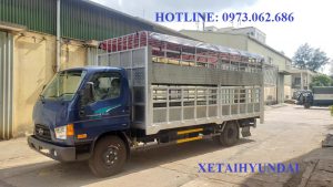 Xe tải 110XL chở gia súc